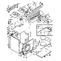 Kenmore 1106908800 machine sub-assembly diagram