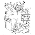 Kenmore 1106908801 machine sub-assembly diagram