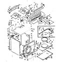 Kenmore 1106918800 machine sub-assembly diagram