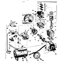 Craftsman 106173840 replacement parts diagram