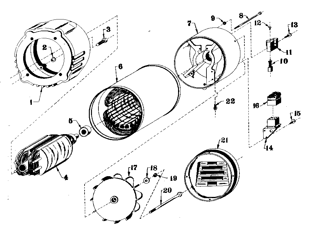 Craftsman 58031836 stator assembly diagram
