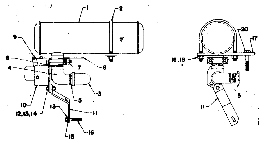 Craftsman 58032082 muffler assembly diagram