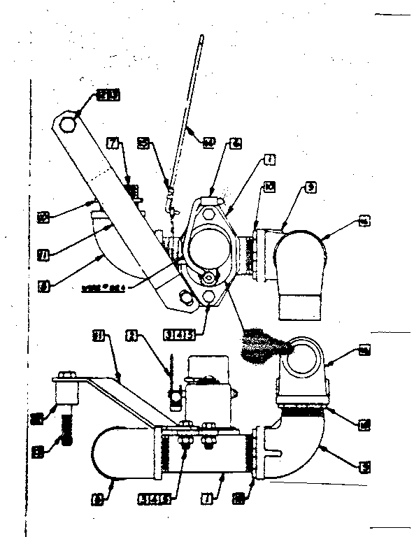 Craftsman 58057610 choke mounting plate assembly diagram