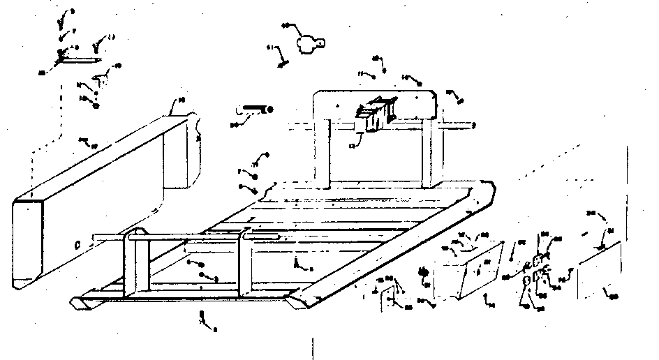 Craftsman 58054694 mounting base diagram