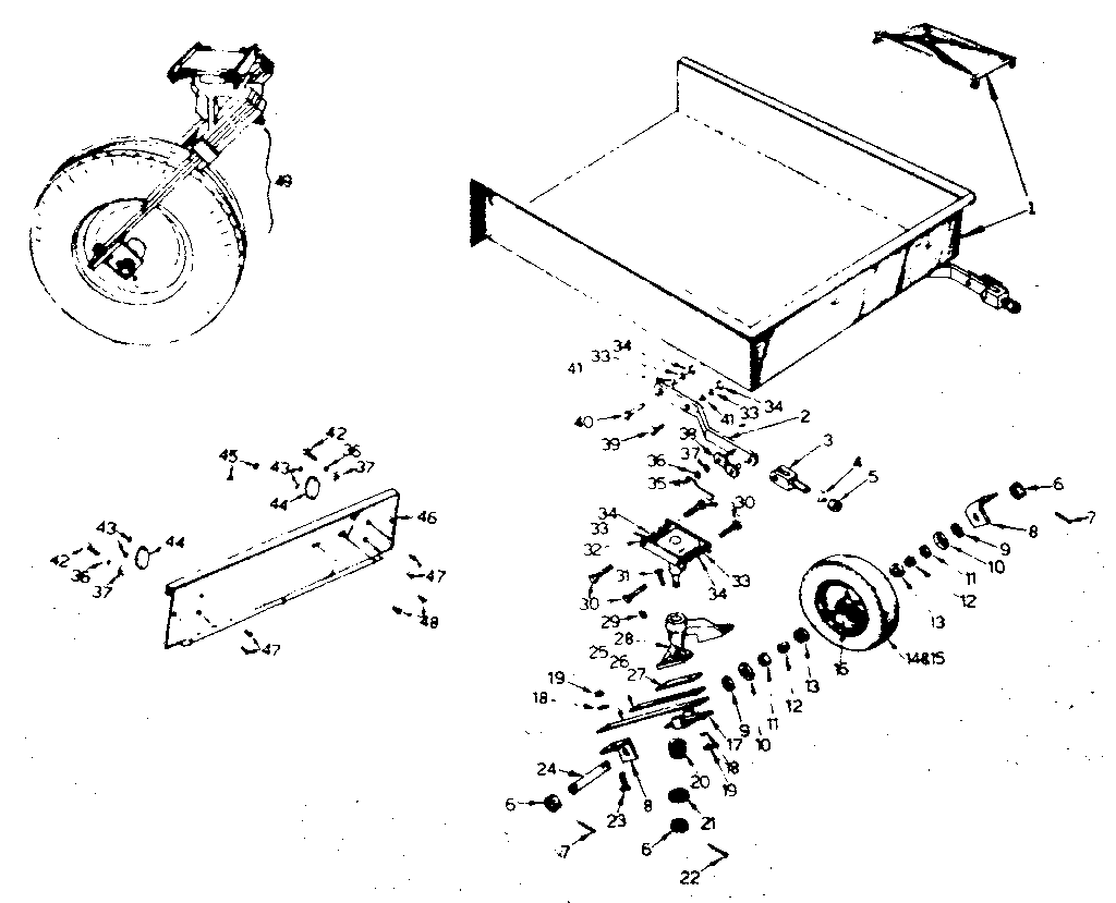 Kenmore 28761960 unit diagram