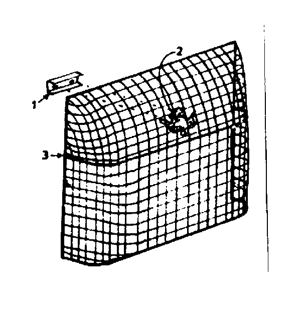 Kenmore 14384531 parlor screen diagram