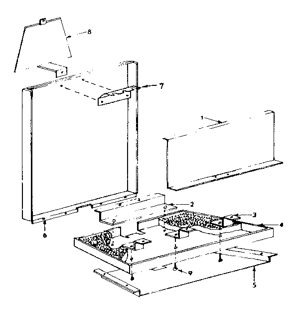 Kenmore 14384531 firebox/14384521 diagram