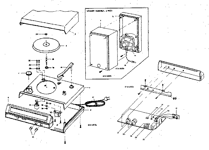 Dorchester RP-60 cabinet diagram