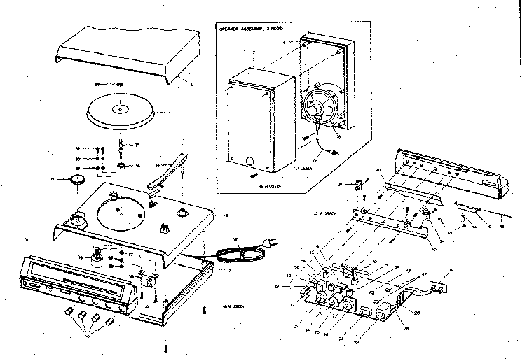Dorchester MMC-300 cabinet diagram