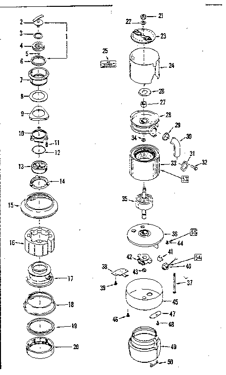 Kenmore 17566540 replacement parts diagram