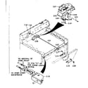 Kenmore 1189367160 door latch system diagram