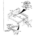 Kenmore 1189387120 door latch system diagram