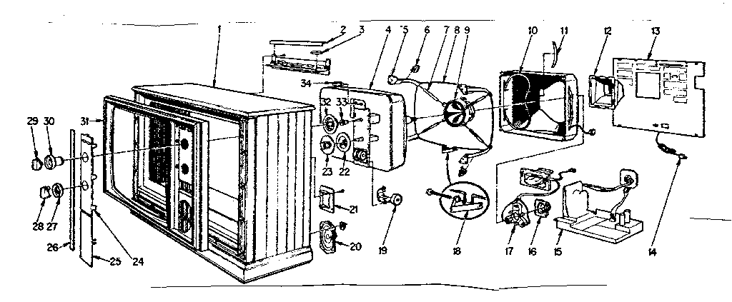 LXI 52844230600 cabinet diagram