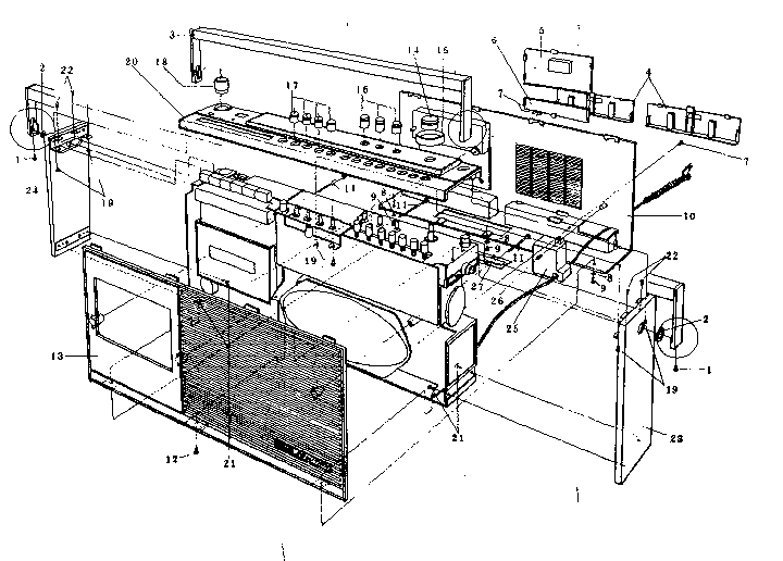 LXI 56422880000 cabinet diagram