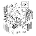 Kenmore 5656133 blower assembly diagram