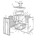 Kenmore 22996146 jacket-sections & base parts diagram