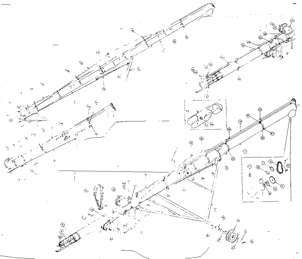 Craftsman 93881800 auger housing assembly diagram