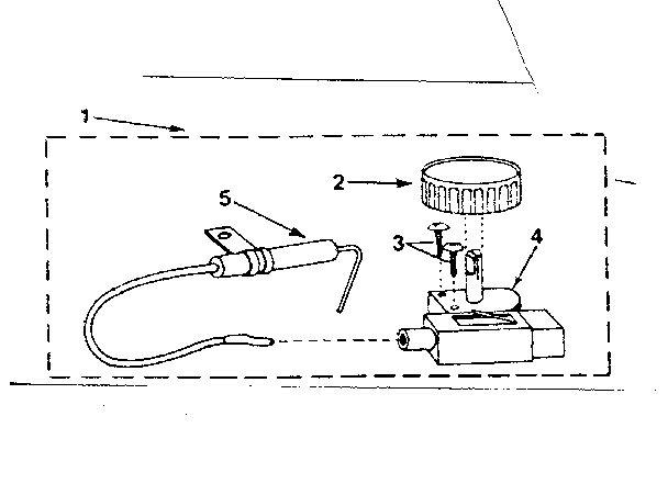 Kenmore 2582397630 optional igniter kit diagram