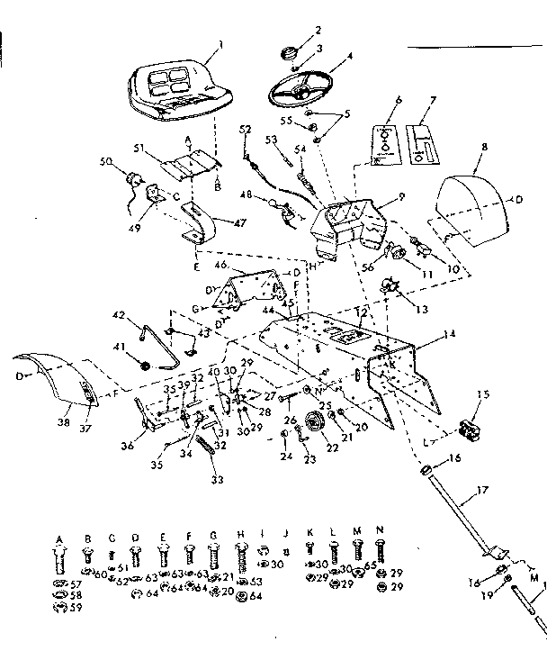 Craftsman 91725721 drive assembly diagram