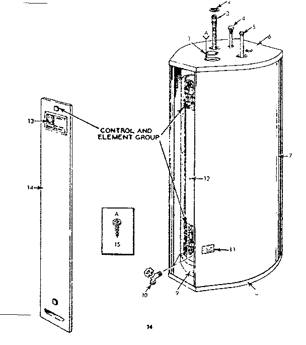 Kenmore 183329810 replacement parts diagram