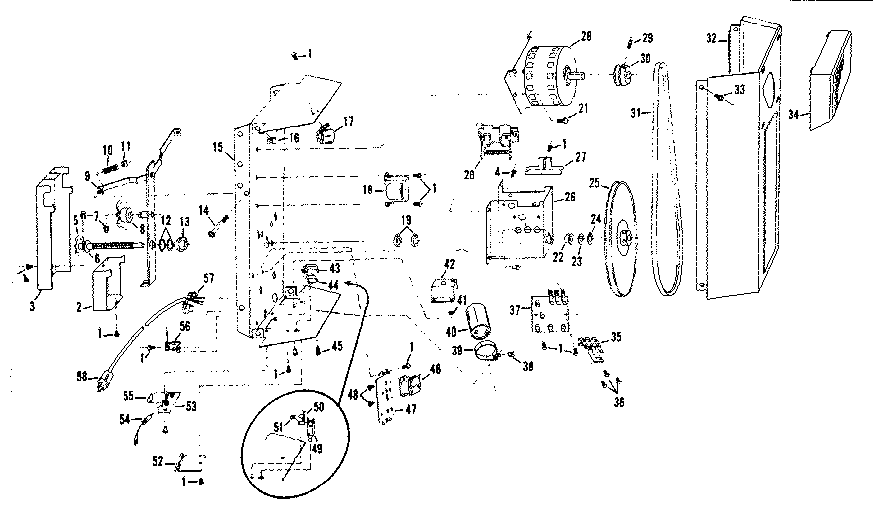 Craftsman 139653000 chassis assembly diagram