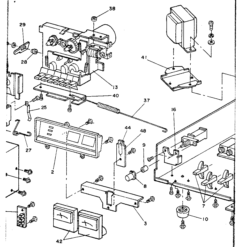 LXI 56493280050 cassette mechanism diagram