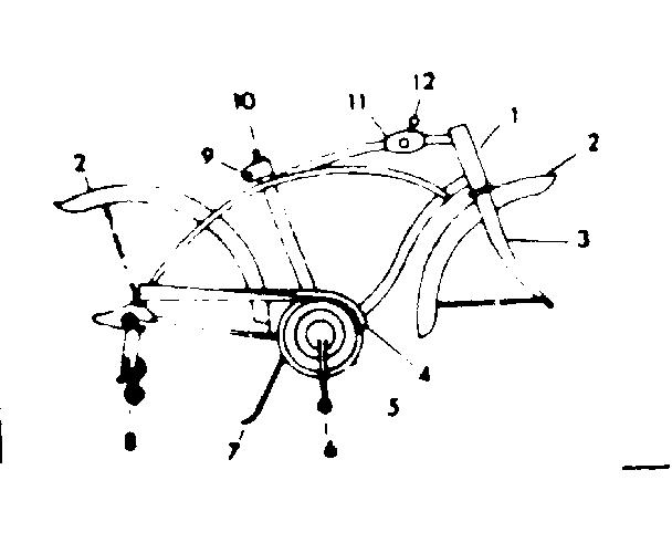 Sears 502459722 frame assembly diagram