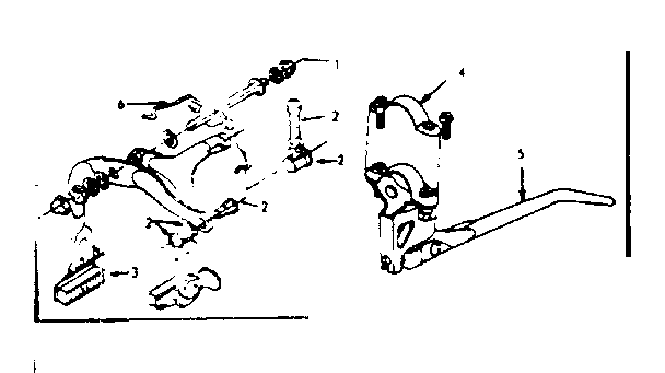 Sears 502459722 front caliper hand brake replacement parts diagram