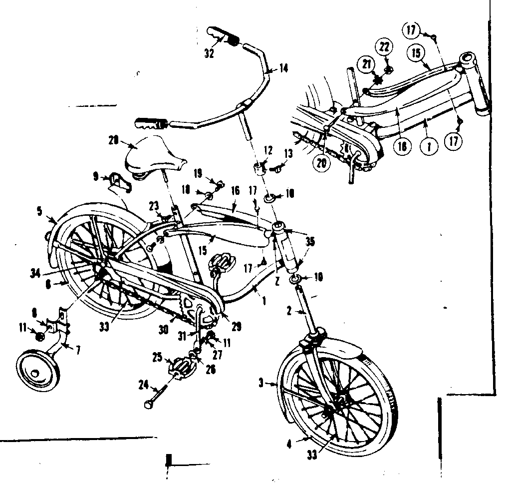 Sears 502475004 unit parts diagram