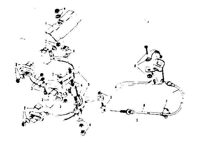 Sears 502477280 excel dual rear caliper hand brake diagram