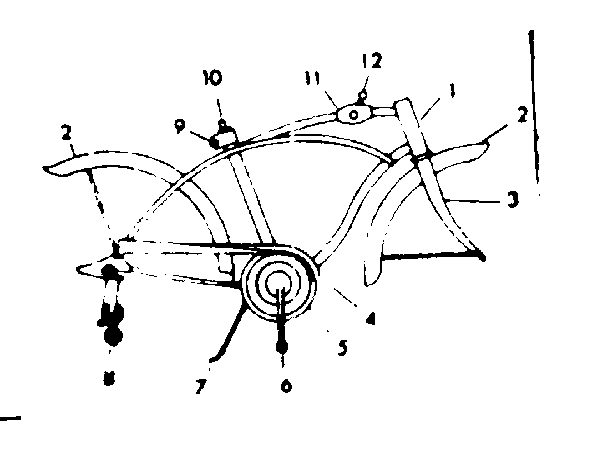 Sears 502477720 frame assembly diagram