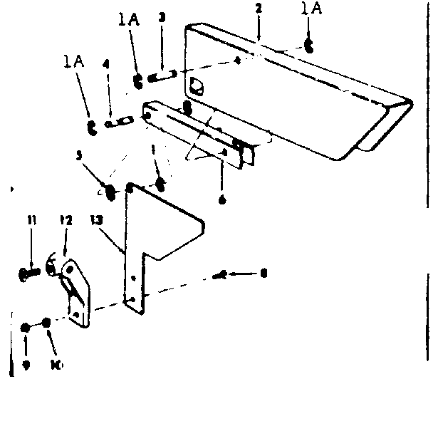 Craftsman 11324210 guard assembly diagram