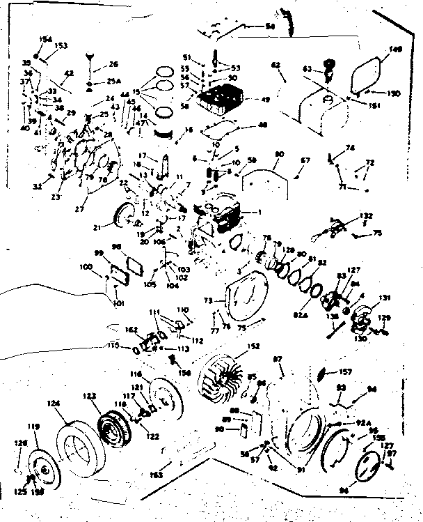Craftsman 91725500 basic engine diagram