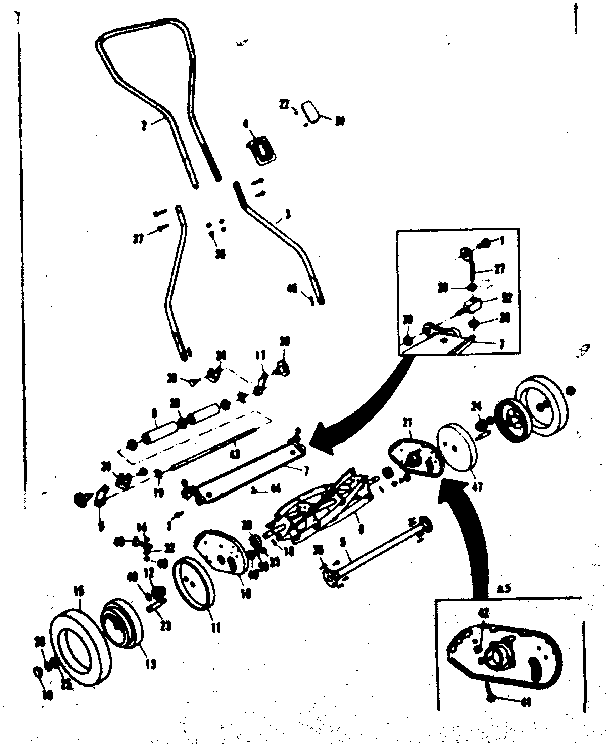 Craftsman 53681296 replacement parts diagram