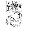 Kenmore 116A88750 attachment parts diagram