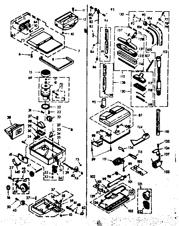 Kenmore 11629790 unit parts diagram