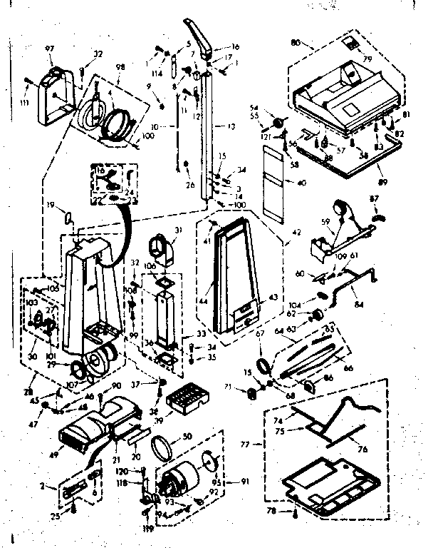 Kenmore 11639950 unit parts diagram