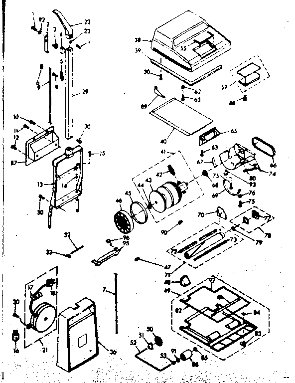 Kenmore 11674751 unit parts diagram