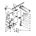 Kenmore 1033266733 burner section diagram