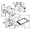 Kenmore 1037416840 burner section diagram
