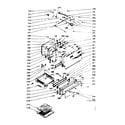 Kenmore 1037416840 oven & broiler doors & locking system diagram