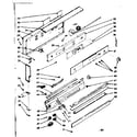 Kenmore 1037476861 backguard section diagram