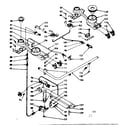 Kenmore 1037476861 burner section diagram