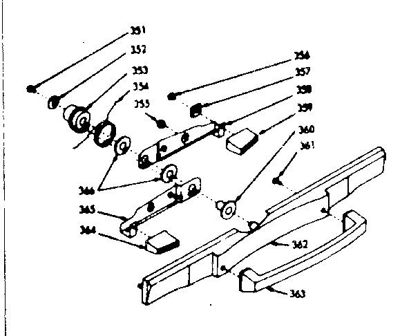 Kenmore 1037476861 component breakdown for key 303 diagram