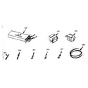 Kenmore 1037486840 wire harness, fixture wire lead & components diagram