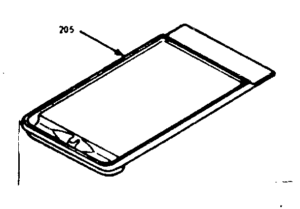 Kenmore 1037706860 optional set-on griddle diagram