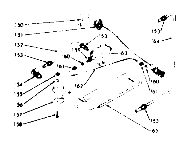 Kenmore 1037826840 upper burner section diagram
