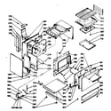Kenmore 1037846860 lower body section diagram