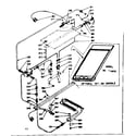 Kenmore 1037846860 upper & lower oven burner section diagram