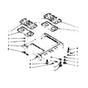 Kenmore 1037866860 main top section diagram